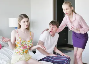 Mẹ kế bắt bé yêu riêng của chồng yêu đụ với cậu con trai